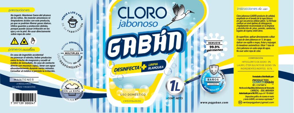 Cloro Jabonoso
