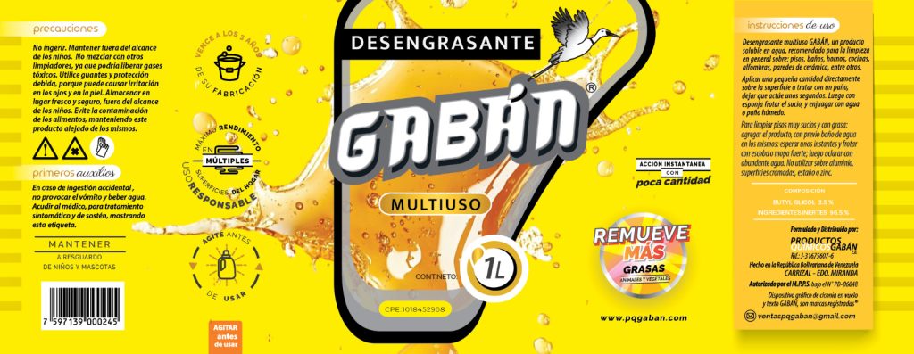 Desengrasante Multiuso
