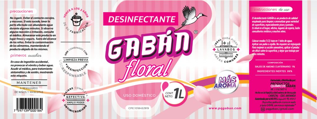 Desinfectante Floral