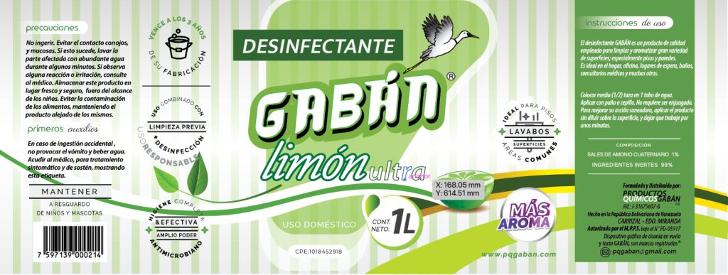 Desinfectante Limón Ultra